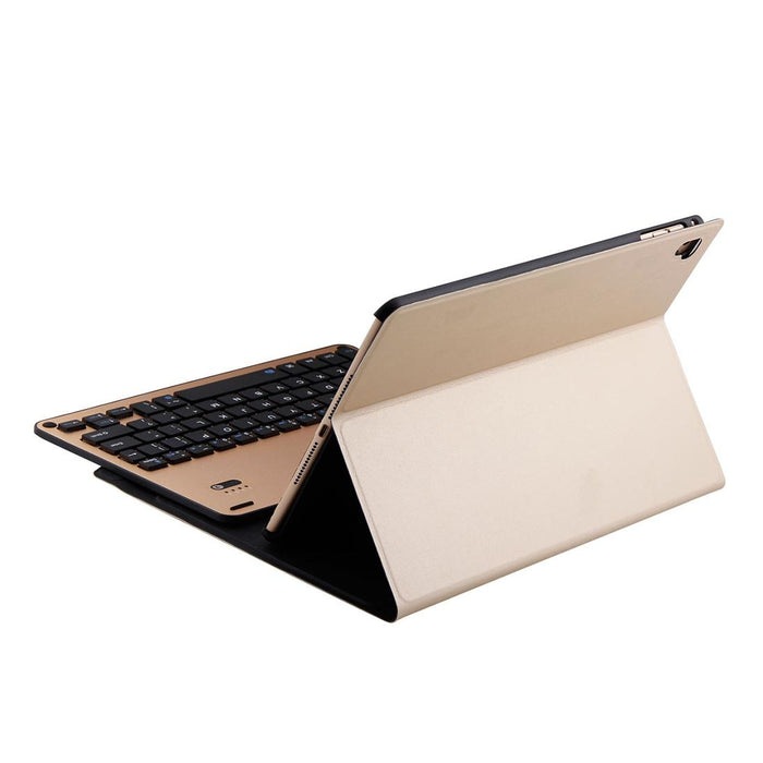 Detachable Bluetooth 3.0 Aluminum Alloy Keyboard & Lambskin Texture Leather Tablet Case For Ipad Air / Air 2 / Ipad Pro 9.7 Inch With Water Repellent / Three-Gear Angle Adjustment / Magnetic / Sleep Function