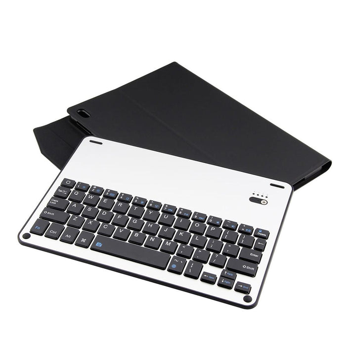 Detachable Bluetooth 3.0 Aluminum Alloy Keyboard & Lambskin Texture Leather Tablet Case For Ipad Pro 10.5 Inch / Ipad Air 2019 With Water Repellent / Three-Gear Angle Adjustment / Magnetic / Sleep Function