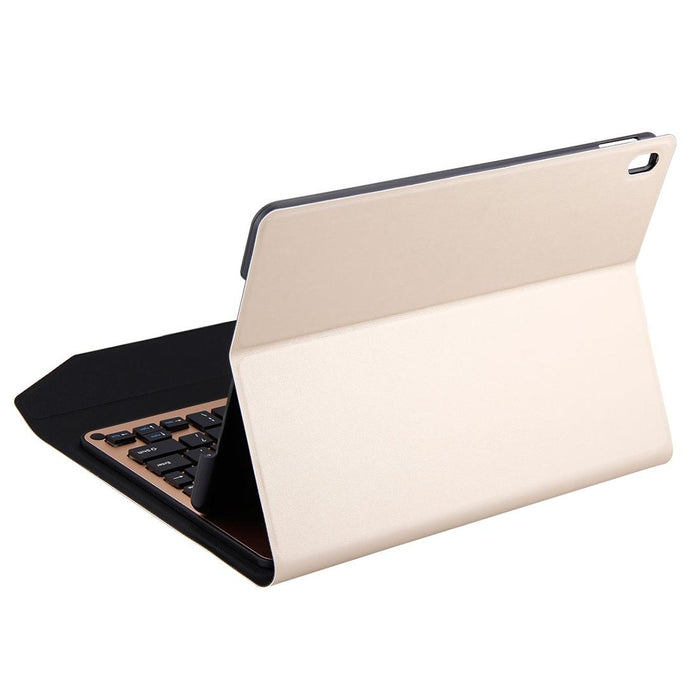 Detachable Bluetooth 3.0 Aluminum Alloy Keyboard & Lambskin Texture Leather Tablet Case For Ipad Pro 10.5 Inch / Ipad Air 2019 With Water Repellent / Three-Gear Angle Adjustment / Magnetic / Sleep Function