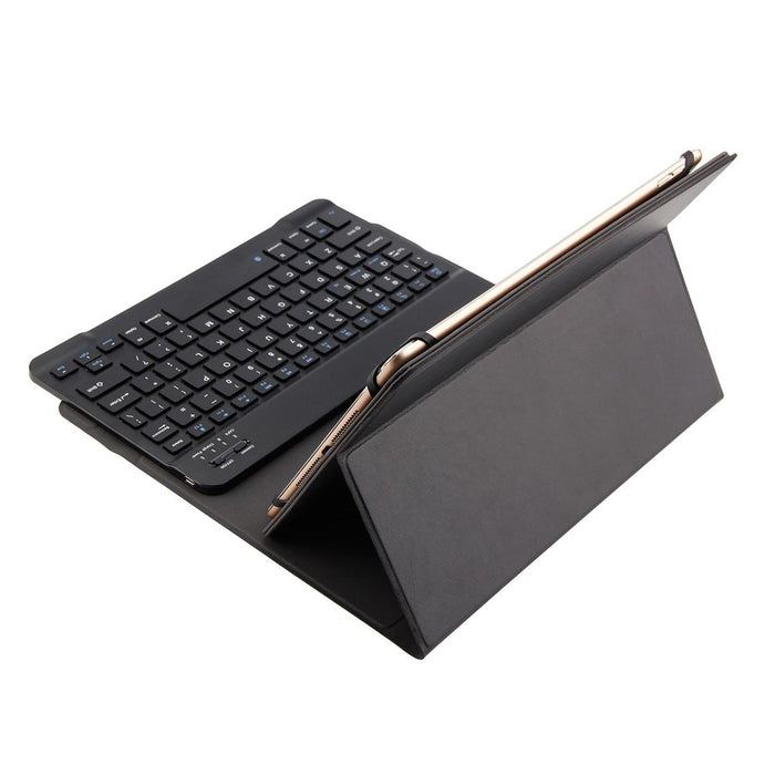 Ty-1031 Universal Bluetooth 3.0 Abs Brushed Texture Keyboard & Leather Tablet Case For Ios Windows Android Tablet Pc Between 9-10.5 Inch Black