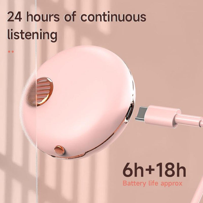 Hxsj Air-S28 Tws Bluetooth 5.3 True Wireless Hifi Stereo Make-Up Mirror Earphones With Charging Case