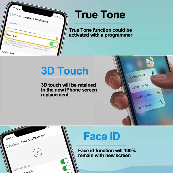 For Iphone 16 Plus Original Super Retina Xdr Oled Screen