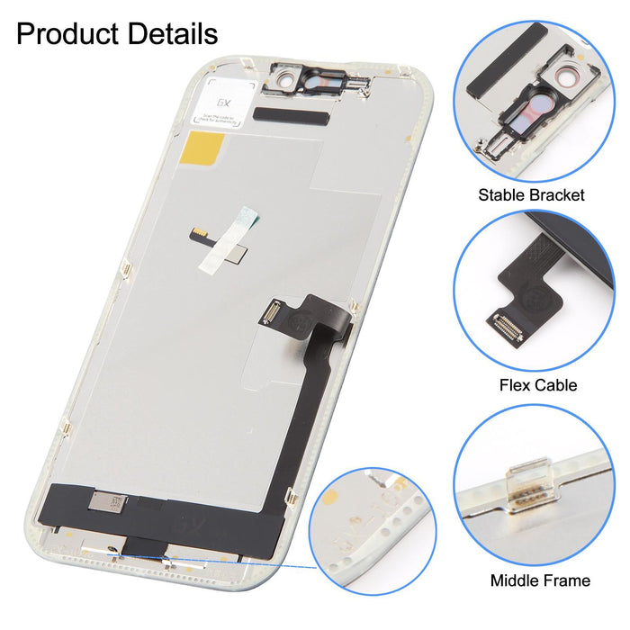 For Iphone 16 Pro Hard Oled Screen