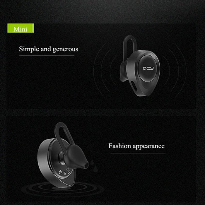 Universal Wireless Bluetooth Earphone With Mic 10M Range