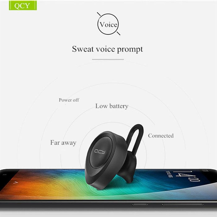 Universal Wireless Bluetooth Earphone With Mic 10M Range