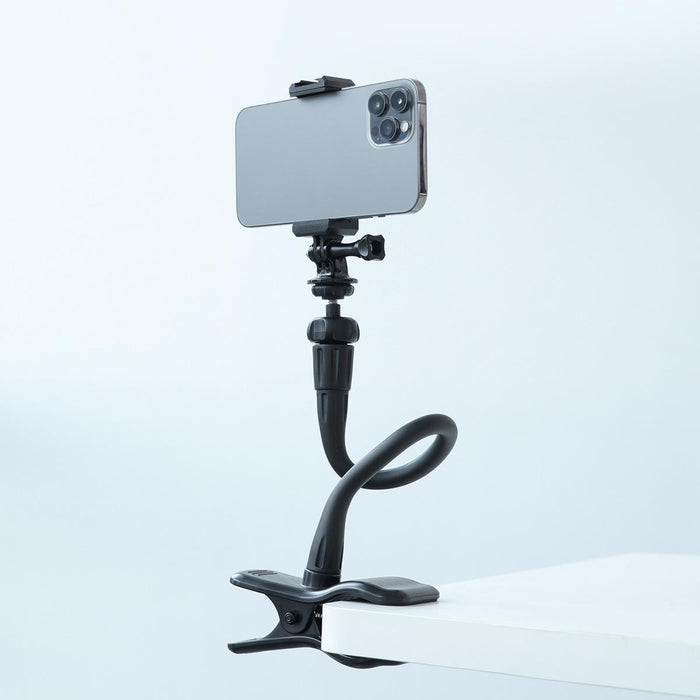 Flexible Arm Desktop Rod Action Camera Phone Holder Stand