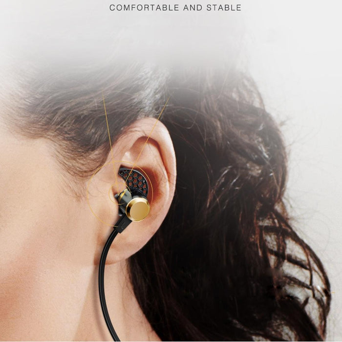 Kin-88 In-Ear Wire Control Bluetooth Earphone With Mic