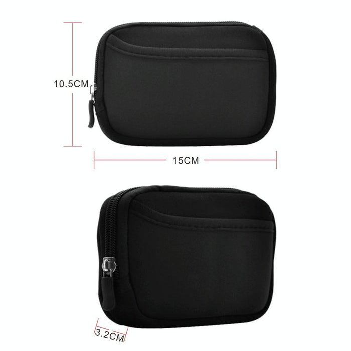 2 Pcs For B&O Beoplay P2 Portable Nylon Bluetooth Speaker Soft Protective Bag Sleeve Bag