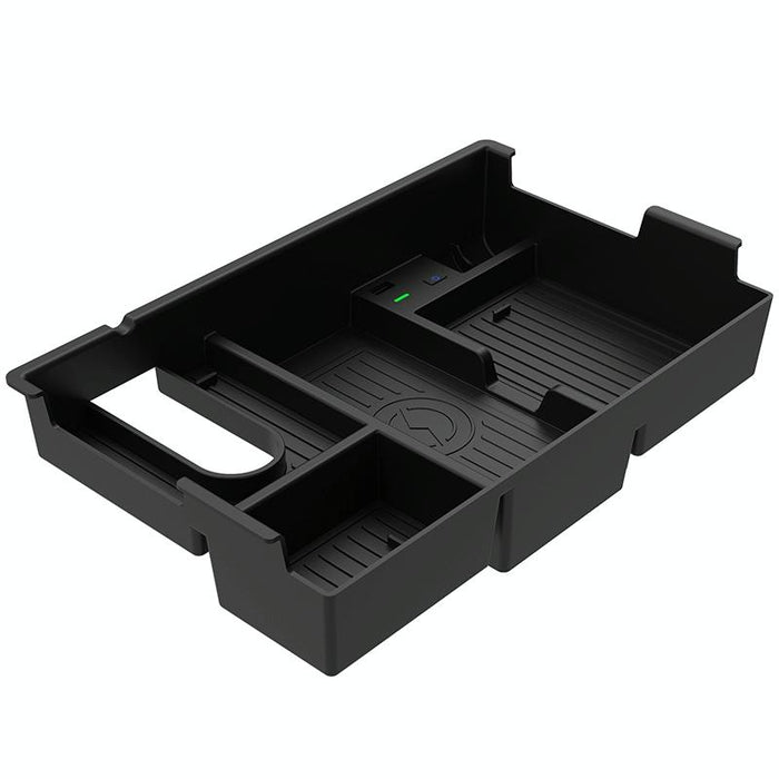 Multi-function Car Wireless Charger Rack Storage Box