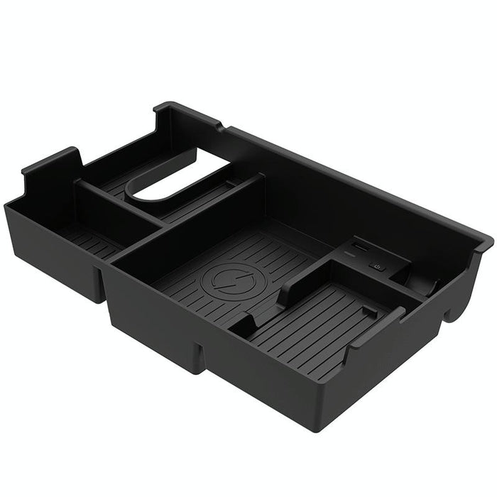 Multi-function Car Wireless Charger Rack Storage Box