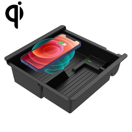 Multi-function Car Wireless Charger Rack Storage Box