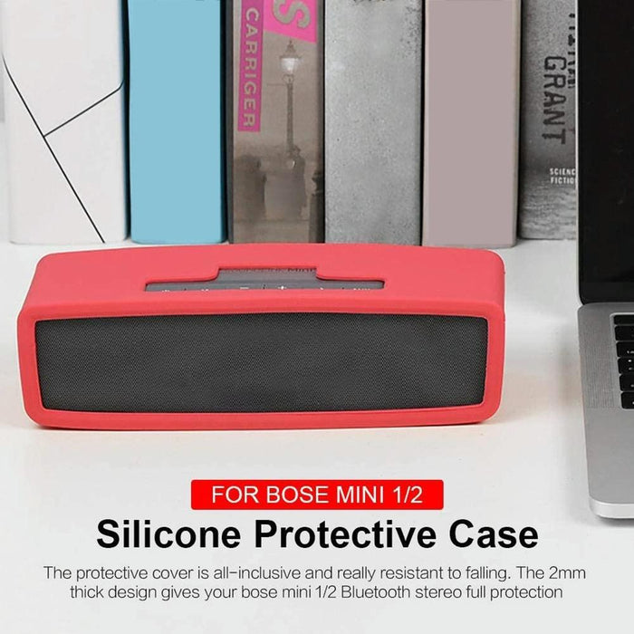 Portable Shockproof Soft Silica Gel Bluetooth Speaker Protective Case For Bose Soundlink Mini 1 / 2