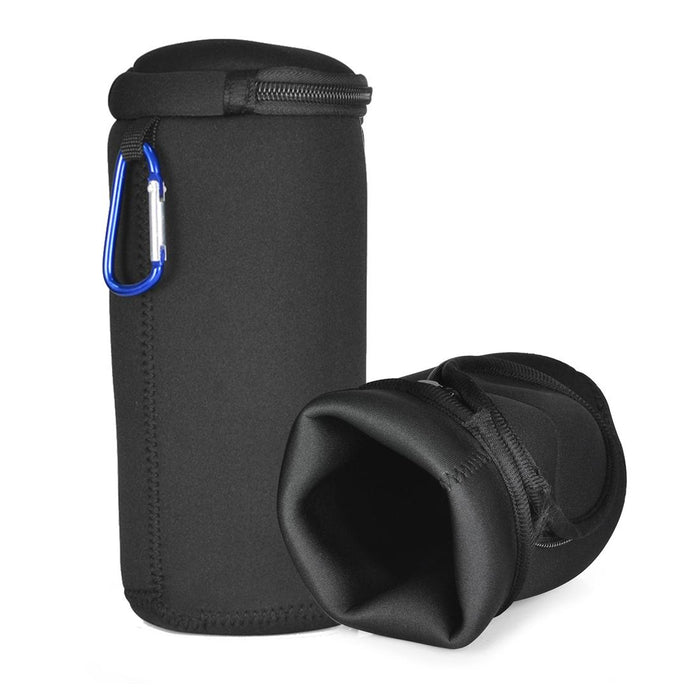 2 Pcs Portable Shockproof Bluetooth Speaker Soft Protective Box Storage Bag For Jbl Pulse3 Black