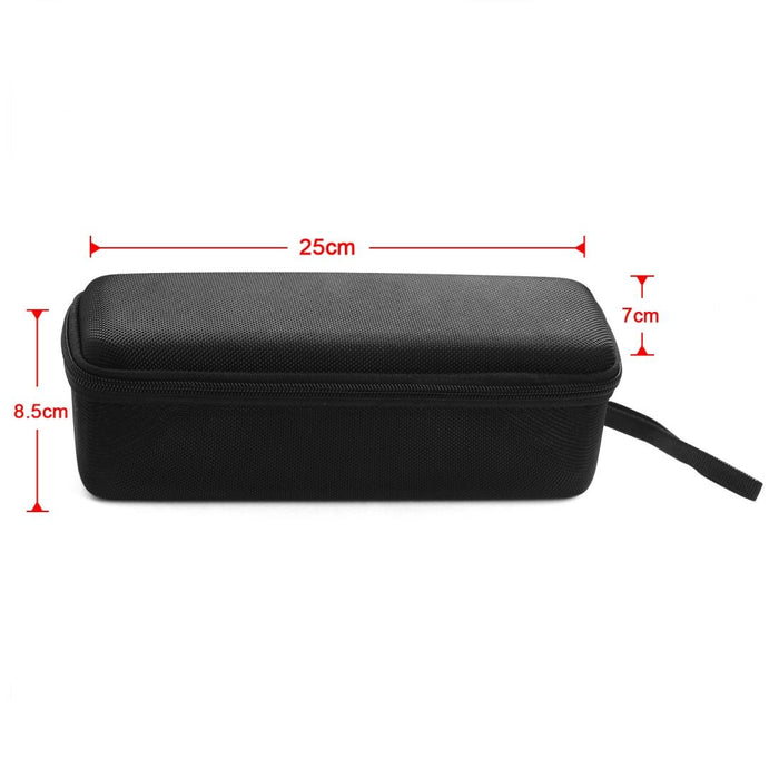 2 Pcs Portable Shockproof Bluetooth Speaker Protective Bag Storage Box For Sony Srs-Hg1/Hg2/Hg10 Black