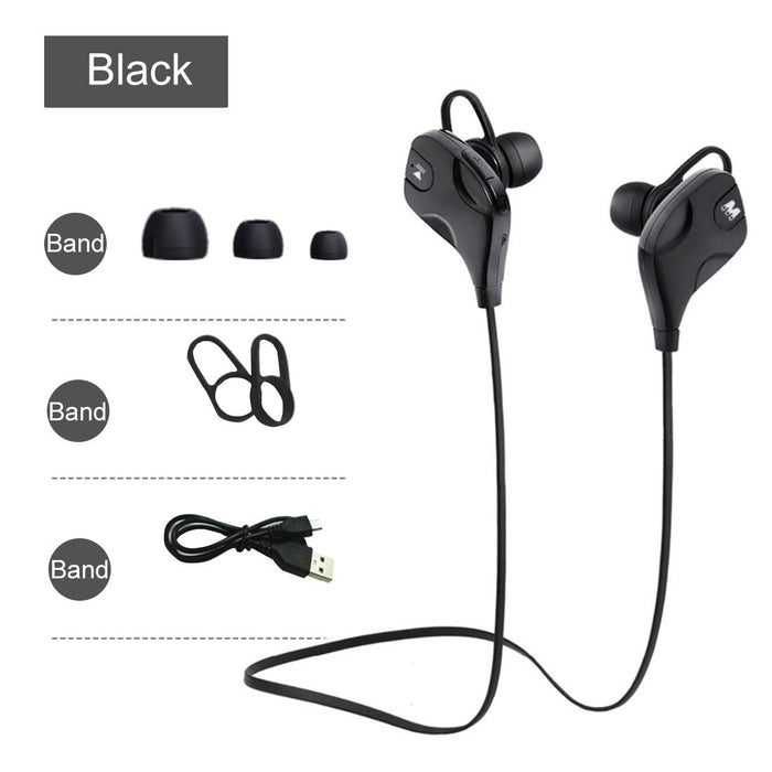 M8 Wireless Bluetooth Stereo Earphone With Wire Control & Mic