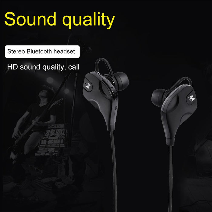 M8 Wireless Bluetooth Stereo Earphone With Wire Control & Mic