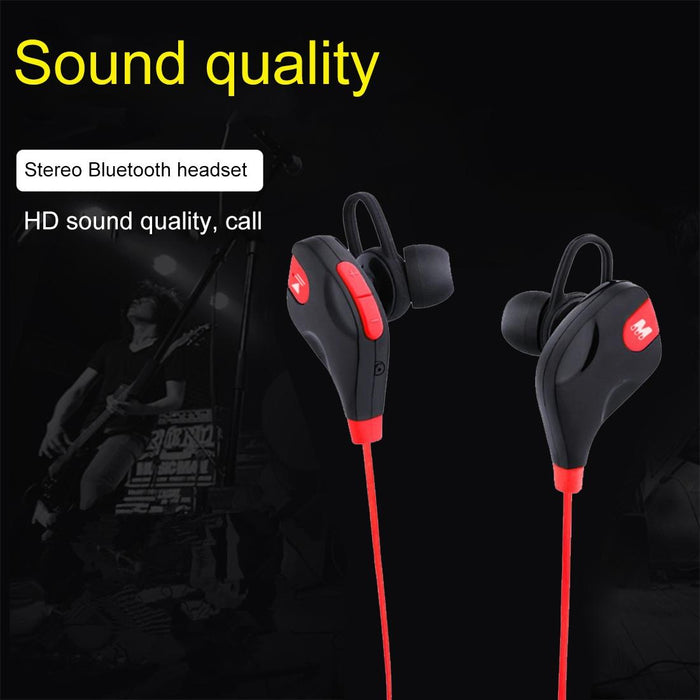 M8 Wireless Bluetooth Stereo Earphone With Wire Control & Mic