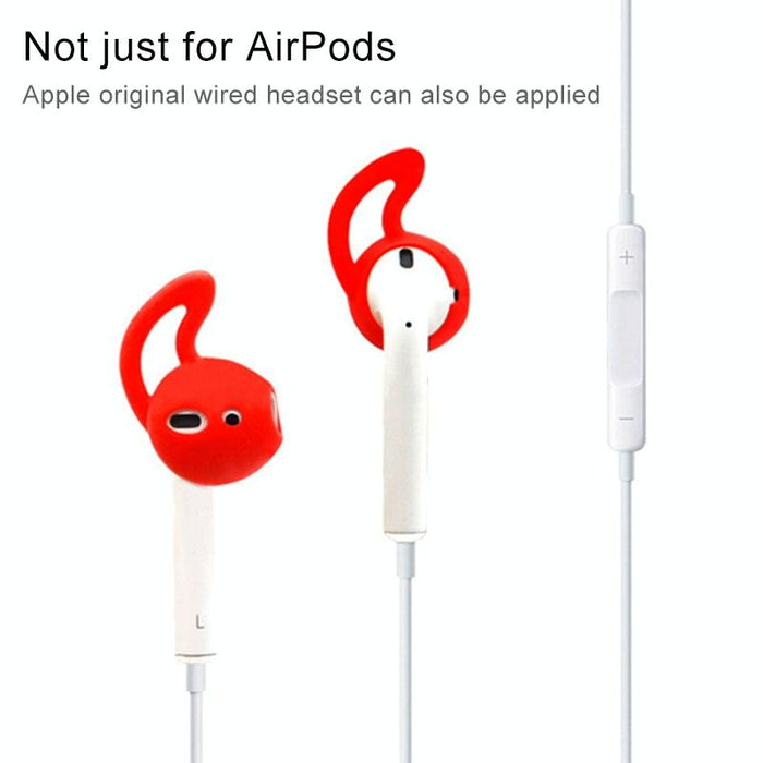 2Pcs Wireless Bluetooth Earphone Silicone Ear Caps Earpads For Apple Airpods