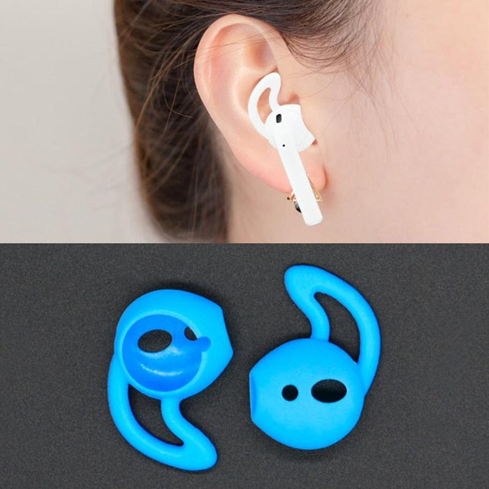 2Pcs Wireless Bluetooth Earphone Silicone Ear Caps Earpads For Apple Airpods