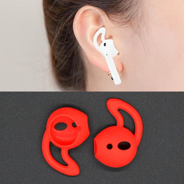 2Pcs Wireless Bluetooth Earphone Silicone Ear Caps Earpads For Apple Airpods