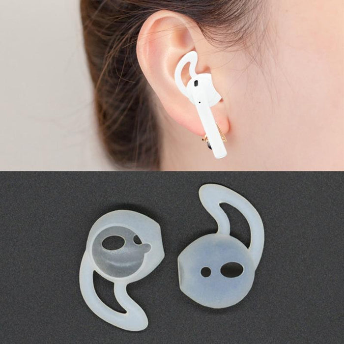 2Pcs Wireless Bluetooth Earphone Silicone Ear Caps Earpads For Apple Airpods