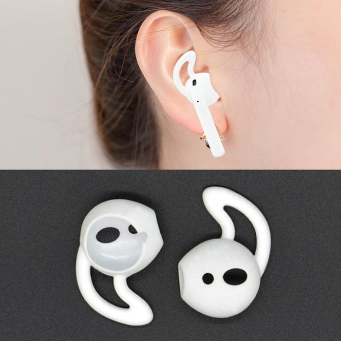 2Pcs Wireless Bluetooth Earphone Silicone Ear Caps Earpads For Apple Airpods