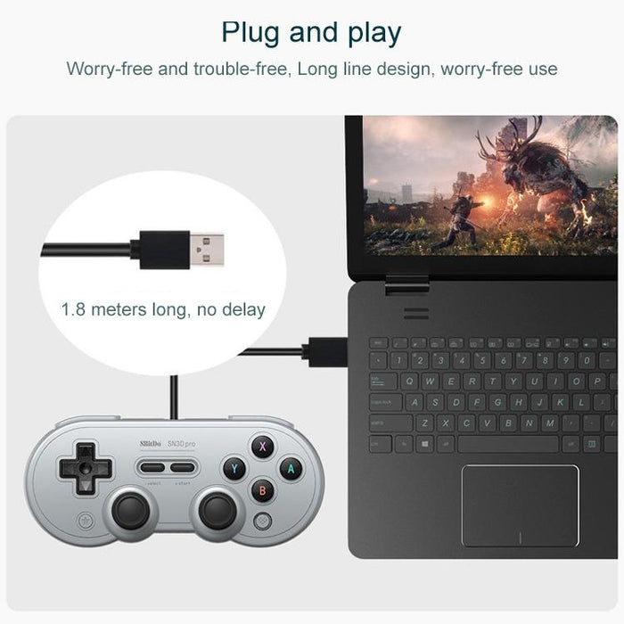 Usb Wired Gamepad For Swith/steam/pc