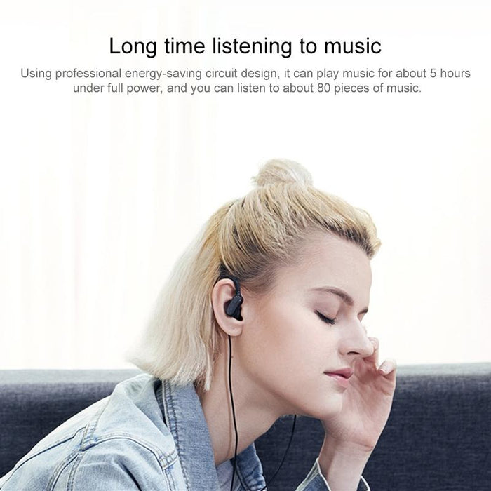 Bth-Y9 Ultra-Light Ear-Hook Wireless V4.1 Bluetooth Earphones With Mic