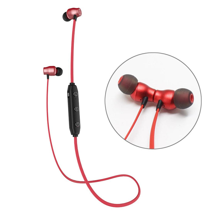 Xrm-X5 Sports Ipx4 Waterproof Magnetic Earbuds Wireless Bluetooth V4.1 Stereo In-Ear Headset