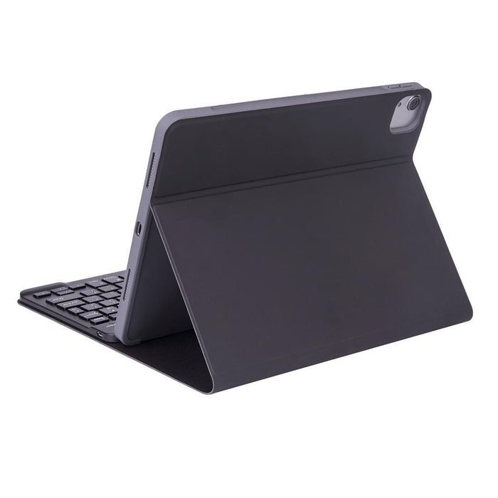 Skin Plain Texture Detachable Bluetooth Keyboard Tablet Case For Ipad Pro 11 Inch 2020 / 2018 With Pen Slot