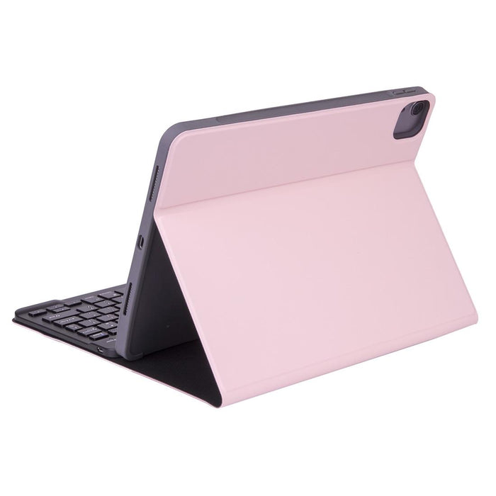 Skin Plain Texture Detachable Bluetooth Keyboard Tablet Case For Ipad Pro 11 Inch 2020 / 2018 With Pen Slot