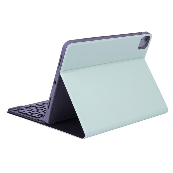 Skin Plain Texture Detachable Bluetooth Keyboard Tablet Case For Ipad Pro 11 Inch 2020 / 2018 With Pen Slot