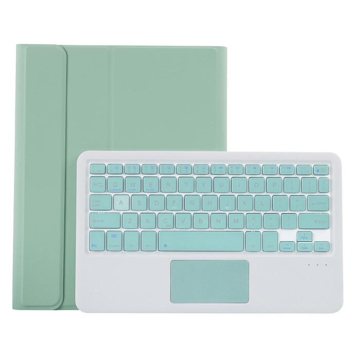 Yt11B-A Detachable Candy Colour Bluetooth Keyboard Leather Tablet Case With Touch Pad & Pen Slot & Holder For Ipad Pro 11 Inch 2021