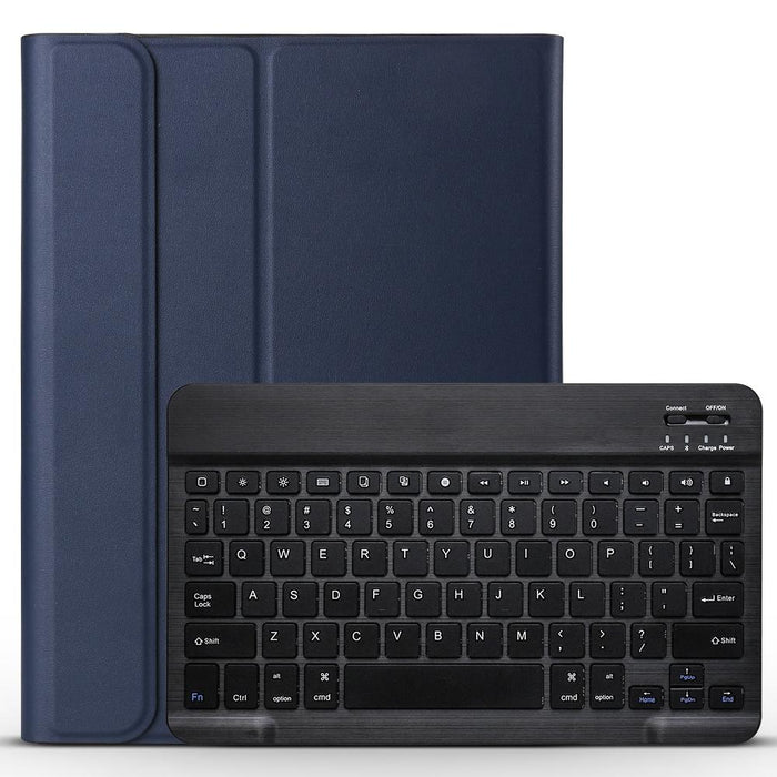 Detachable Bluetooth Keyboard & Brushed Texture Horizontal Flip Leather Tablet Case With Holder For Ipad Pro 11 Inch 2018