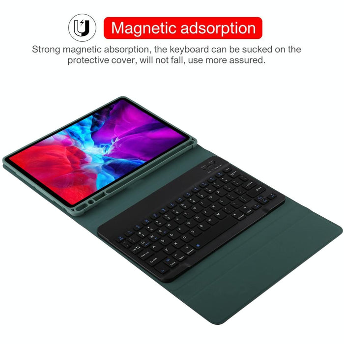 Detachable Bluetooth & Microfiber Leather Tablet Case For Ipad Pro 11 Inch 2020 With Pen Slot & Holder