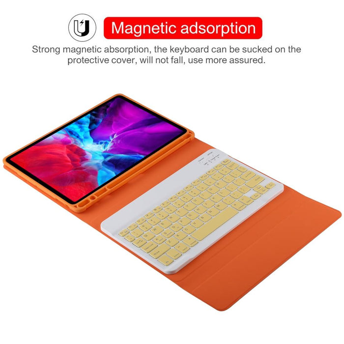 Detachable Bluetooth & Microfiber Leather Tablet Case For Ipad Pro 11 Inch 2020 With Pen Slot & Holder