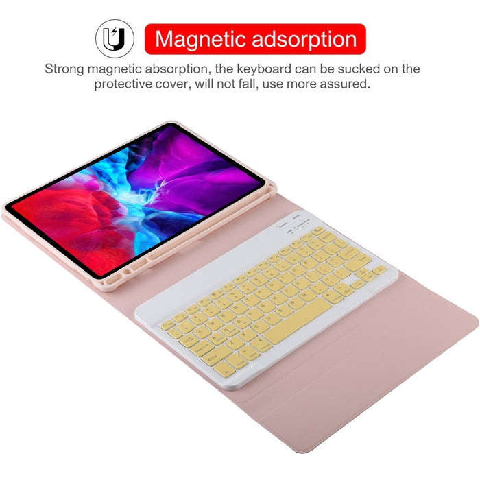 Detachable Bluetooth & Microfiber Leather Tablet Case For Ipad Pro 11 Inch 2020 With Pen Slot & Holder