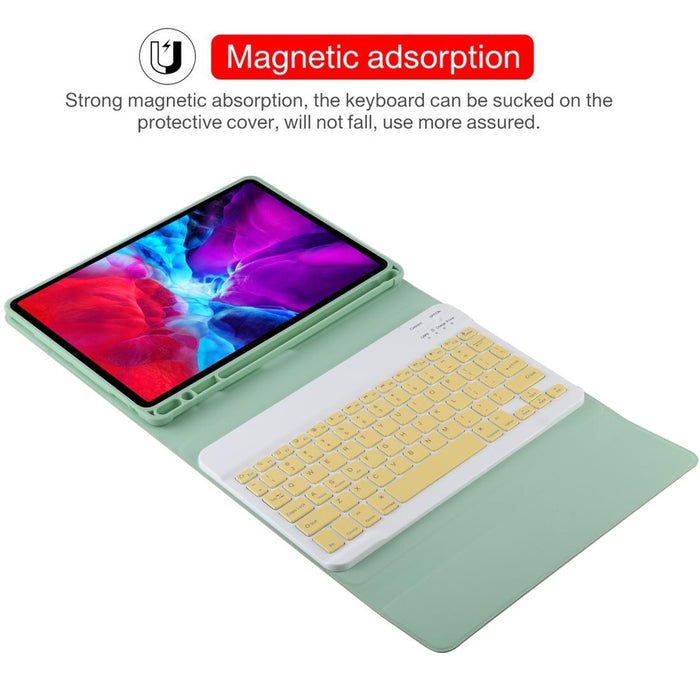 Detachable Bluetooth & Microfiber Leather Tablet Case For Ipad Pro 11 Inch 2020 With Pen Slot & Holder