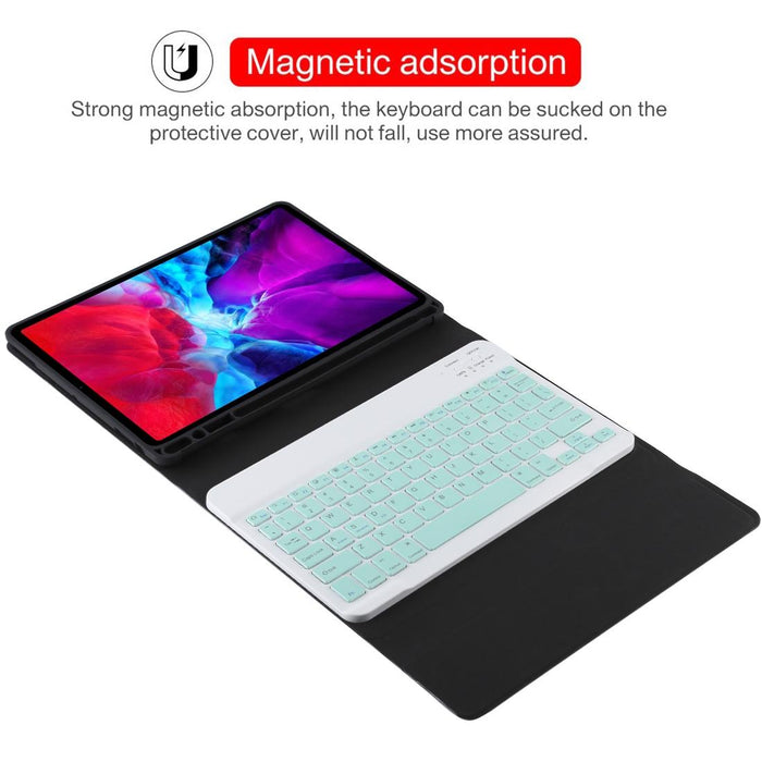 Detachable Bluetooth & Microfiber Leather Tablet Case For Ipad Pro 11 Inch 2020 With Pen Slot & Holder