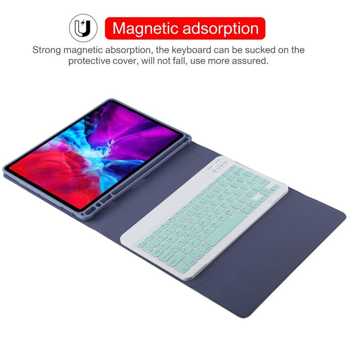 Detachable Bluetooth & Microfiber Leather Tablet Case For Ipad Pro 11 Inch 2020 With Pen Slot & Holder