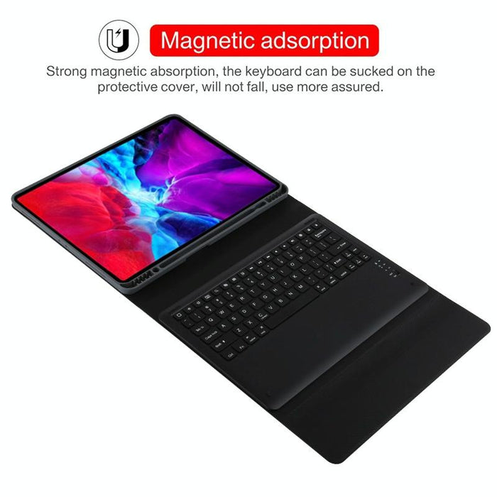 T129 Detachable Bluetooth Microfiber Leather Tablet Case For Ipad Pro 12.9 Inch 2020 With Holder