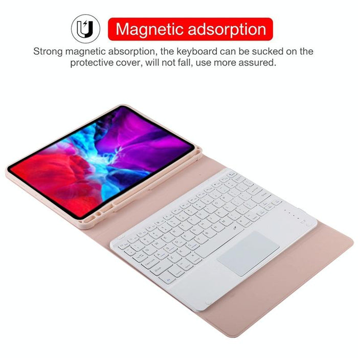 Detachable Bluetooth Microfiber Leather Tablet Case For Ipad Pro 11 Inch 2020 With Touchpad & Pen Slot & Holder