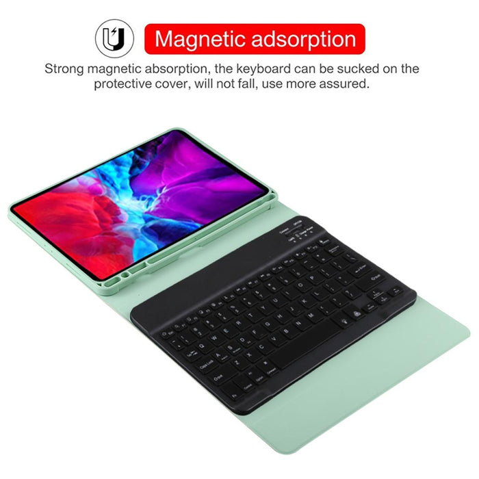 Detachable Bluetooth & Microfiber Leather Tablet Case For Ipad Pro 11 Inch 2020 With Backlight & Pen Slot & Holder