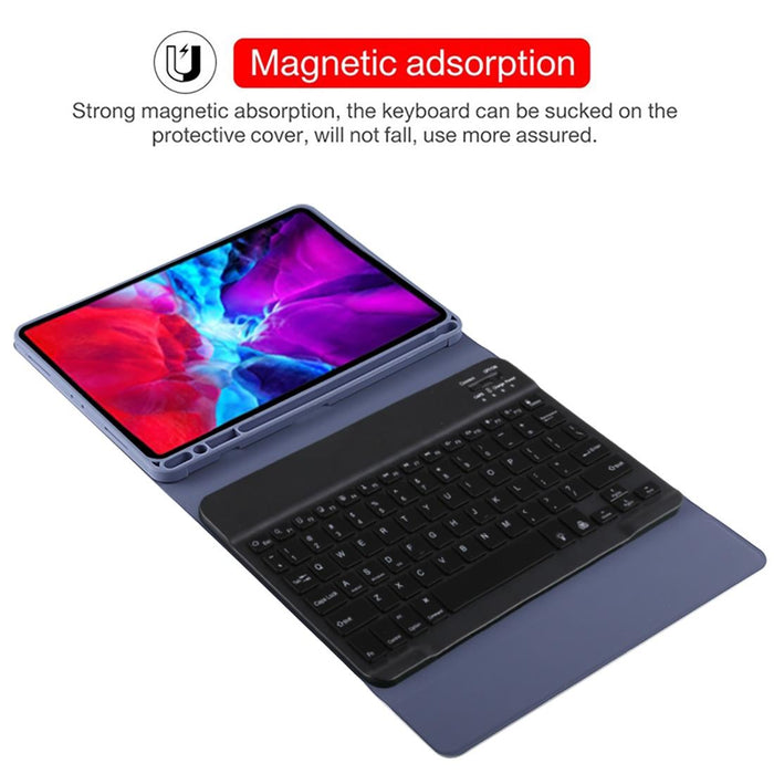 Detachable Bluetooth & Microfiber Leather Tablet Case For Ipad Pro 11 Inch 2020 With Backlight & Pen Slot & Holder