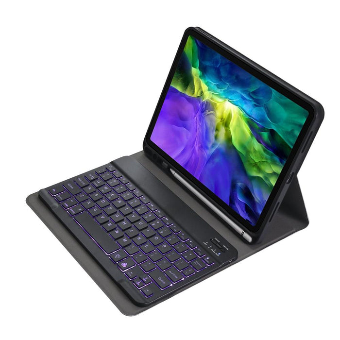 2020 Ultra-Thin Abs Detachable Bluetooth Keyboard Tablet Case For Ipad Pro 11 Inch 2020 With Backlight & Pen Slot & Holder