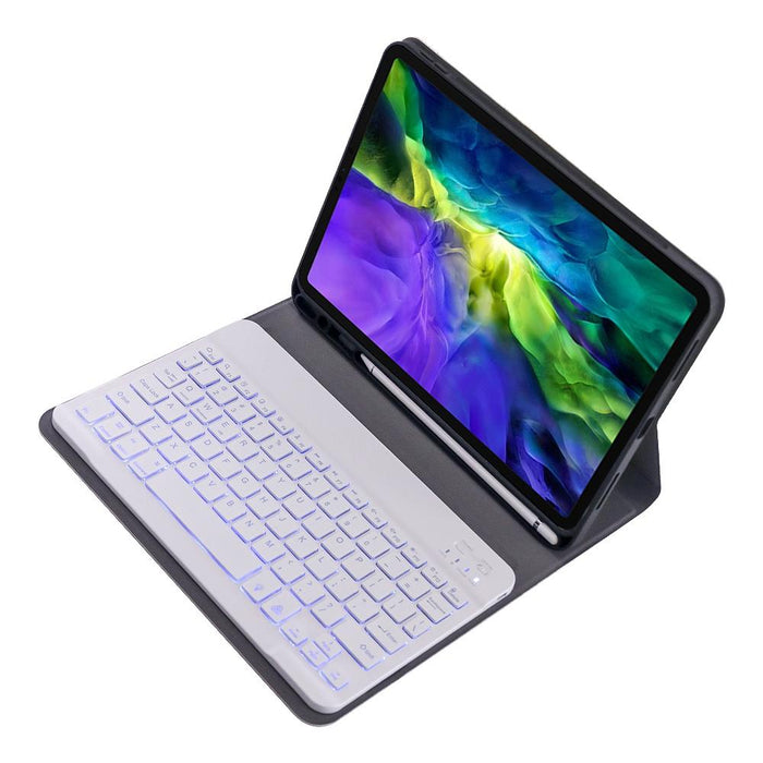 2020 Ultra-Thin Abs Detachable Bluetooth Keyboard Tablet Case For Ipad Pro 11 Inch 2020 With Backlight & Pen Slot & Holder