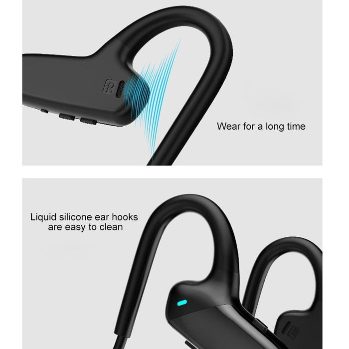 F808 Waterproof Bone Conduction Sport Bluetooth 5.0 Earphone