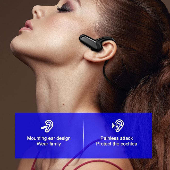 F808 Waterproof Bone Conduction Sport Bluetooth 5.0 Earphone