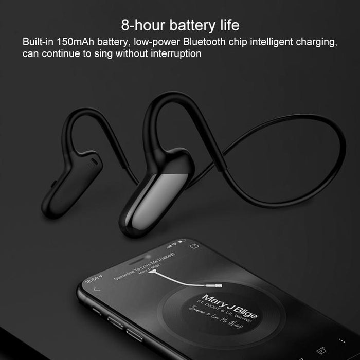 F808 Waterproof Bone Conduction Sport Bluetooth 5.0 Earphone