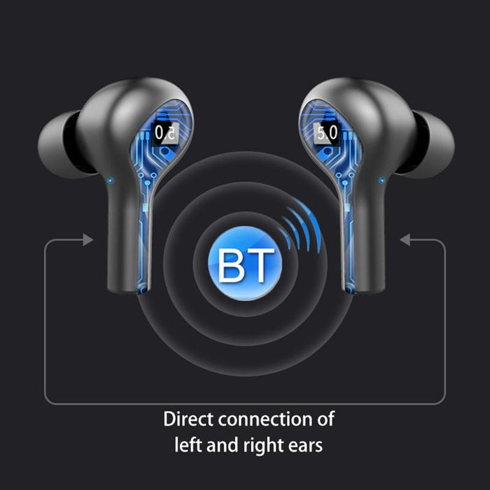 278 Tws External Noise Cancelling Touch Bluetooth Earphone With Charging Box